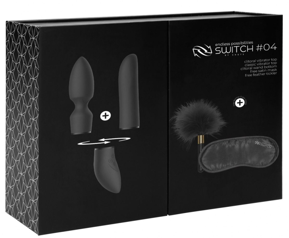 Черный эротический набор Pleasure Kit №4 купить в секс шопе