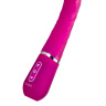Розовый нереалистичный вибратор Ailighter Smart Telescopic Lover - 27,1 см. купить в секс шопе