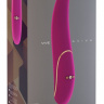 Розовый вибратор Aviva с тонким кончиком - 19,8 см. купить в секс шопе