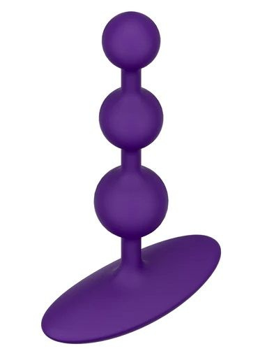 Фиолетовая анальная цепочка Romp Amp - 13,5 см. купить в секс шопе