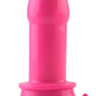 Розовая анальная втулка на присоске POPO Pleasure - 13 см. купить в секс шопе