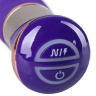 Фиолетовый спиралевидный вибратор - 21 см. купить в секс шопе