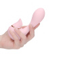 Розовый вакуум-волновой массажер с двойной стимуляцией Irresistible Mythical купить в секс шопе