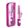 Розовый вибратор с клиторальной стимуляцией Luxe Rabbit - 26 см. купить в секс шопе