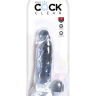 Прозрачный фаллоимитатор 7  Cock with Balls - 20,3 см. купить в секс шопе