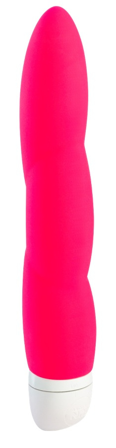 Розовый вибратор JAZZIE - 17,8 см. купить в секс шопе