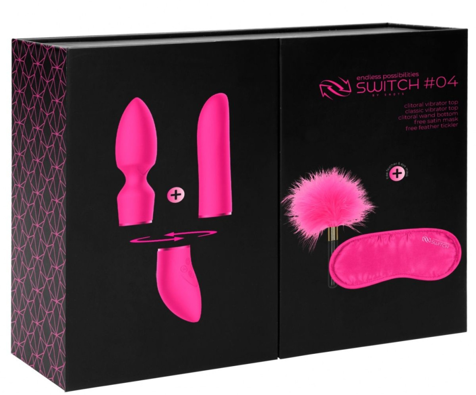 Розовый эротический набор Pleasure Kit №4 купить в секс шопе