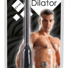 Черный силиконовый расширитель для уретры с вибрацией Silikon Dilator купить в секс шопе