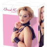 Чёрно-фиолетовый набор для бондажа Bondage Set купить в секс шопе
