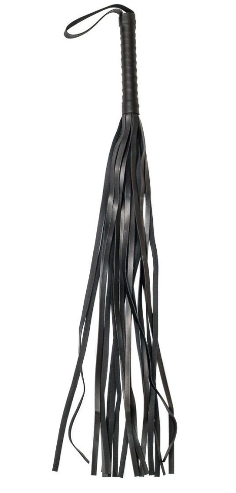 Черная плеть Blazing - 64 см. купить в секс шопе