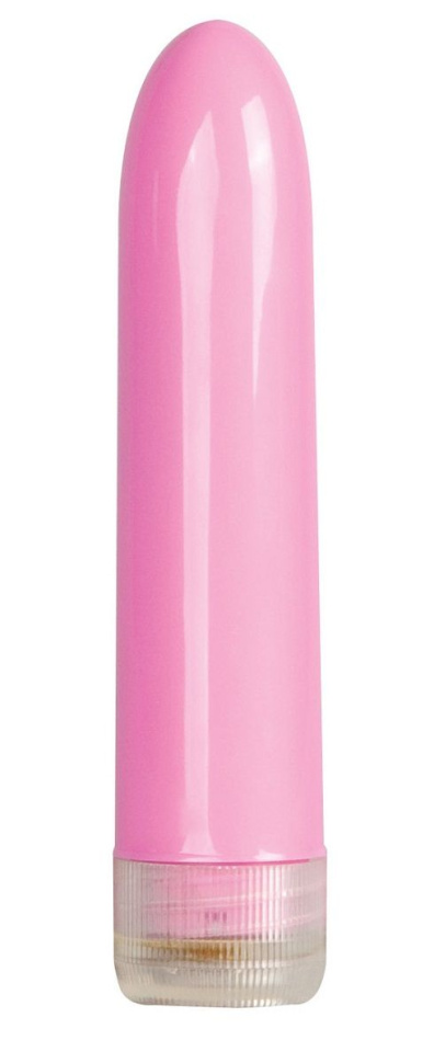 Розовый мини-вибратор Mini Vibe Pink - 12,3 см. купить в секс шопе