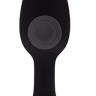 Чёрная анальная пробка с шариком внутри MENZSTUFF ROLL PLAY SMALL - 8 см. купить в секс шопе