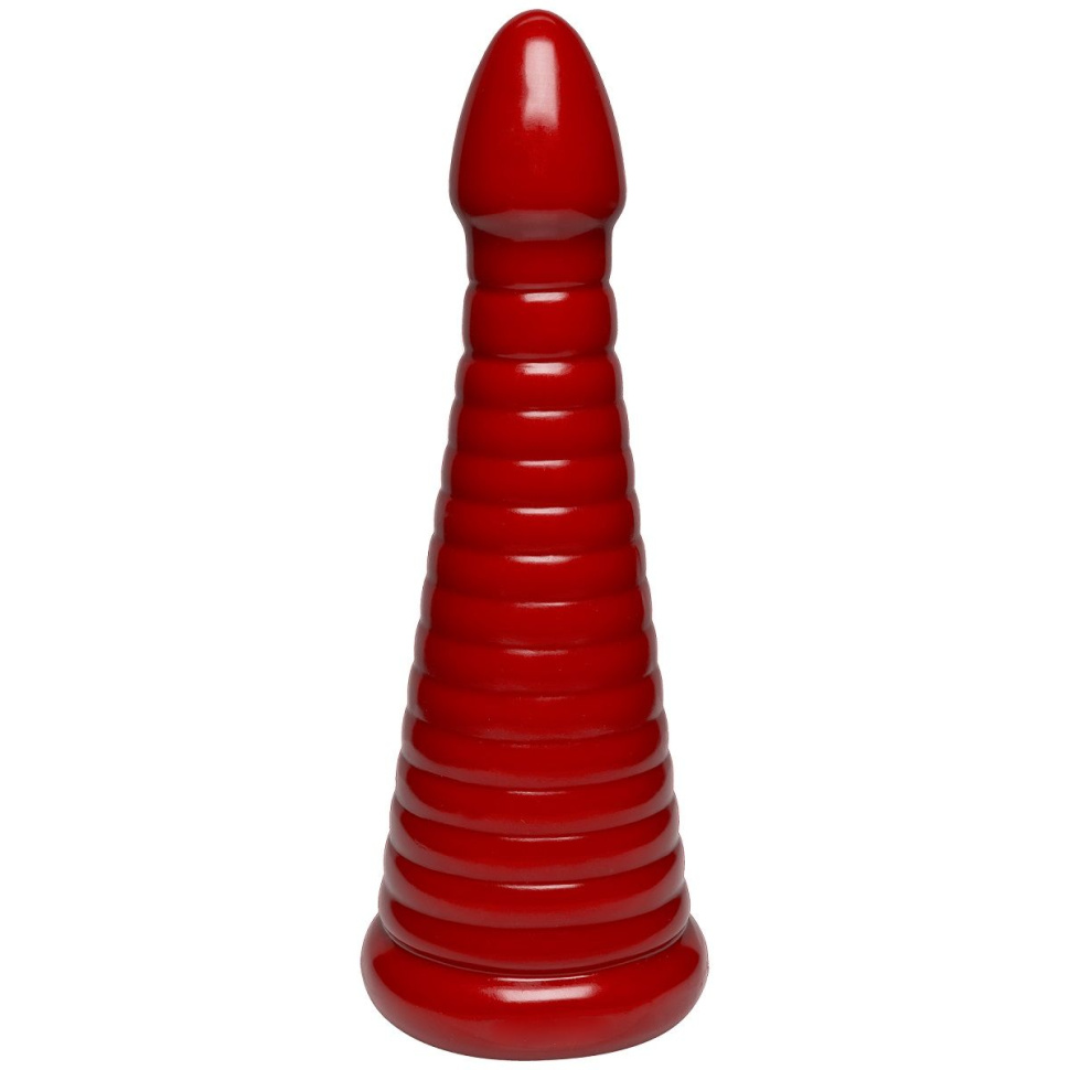 Красный анальный стимулятор American Bombshell Rockeye Cherry Bomb - 27,9 см. купить в секс шопе