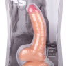Телесный фаллоимитатор с присоской - 14,5 см. купить в секс шопе