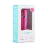 Розовый мини-вибратор Diamond Twisted Vibrator - 11,4 см. купить в секс шопе