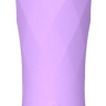 Сиреневый рельефный мини-вибратор Cuties 2.0 - 12,5 см. купить в секс шопе