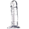 Гелевый фаллоимитатор на присоске JELLY JOY RADIANT - 16,5 см. купить в секс шопе