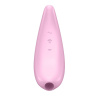 Розовый вакуум-волновой стимулятор Satisfyer Curvy 3+ купить в секс шопе