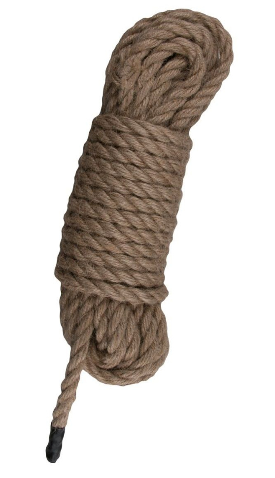 Пеньковая веревка для связывания Hemp Rope - 5 м. купить в секс шопе