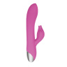 Розовый вибратор-кролик Eve s Clit Tickling Rabbit - 20,4 см. купить в секс шопе