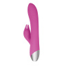 Розовый вибратор-кролик Eve s Clit Tickling Rabbit - 20,4 см. купить в секс шопе