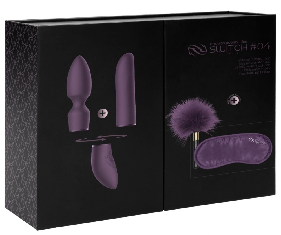 Фиолетовый эротический набор Pleasure Kit №4 купить в секс шопе