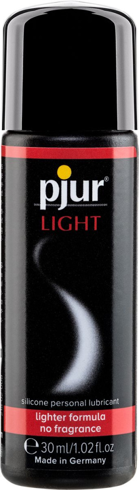 Лубрикант на силиконовой основе pjur LIGHT - 30 мл. купить в секс шопе