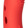 Оранжевая вибронасадка на палец Marvelous Arouser - 10,25 см. купить в секс шопе