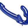 Синий безремневой вибрострапон Revolver II купить в секс шопе