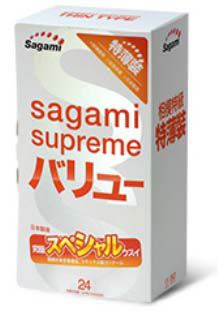 Ультратонкие презервативы Sagami Xtreme SUPERTHIN - 24 шт. купить в секс шопе