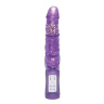 Фиолетовый водонепроницаемый ротатор с шариками - 22 см. купить в секс шопе