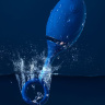 Синяя анальная вибровтулка OPlay Unico с пультом ДУ - 13,5 см. купить в секс шопе
