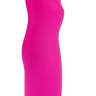 Розовый фантазийный вибромассажер Cosmo - 11,5 см. купить в секс шопе