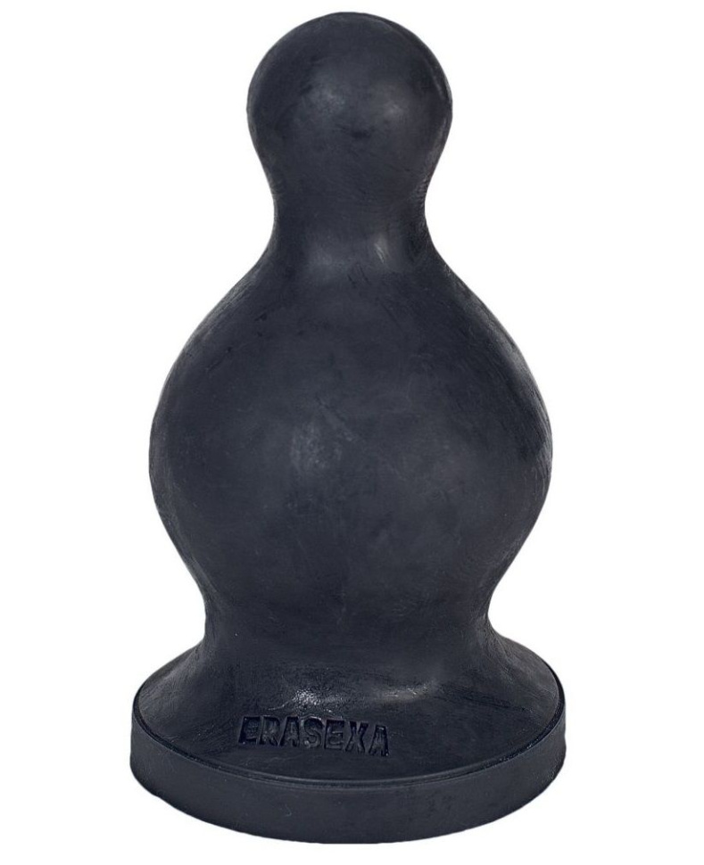 Чёрная анальная втулка XXL для фистинга - 20,55 см. купить в секс шопе
