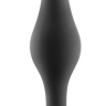 Черная анальная пробка Beginner Plug Small - 8,2 см. купить в секс шопе