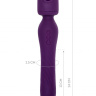 Фиолетовый универсальный стимулятор Kisom - 24 см. купить в секс шопе