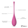 Набор из 6 розовых вагинальных шариков FemmeFit Pelvic Muscle Training Set купить в секс шопе