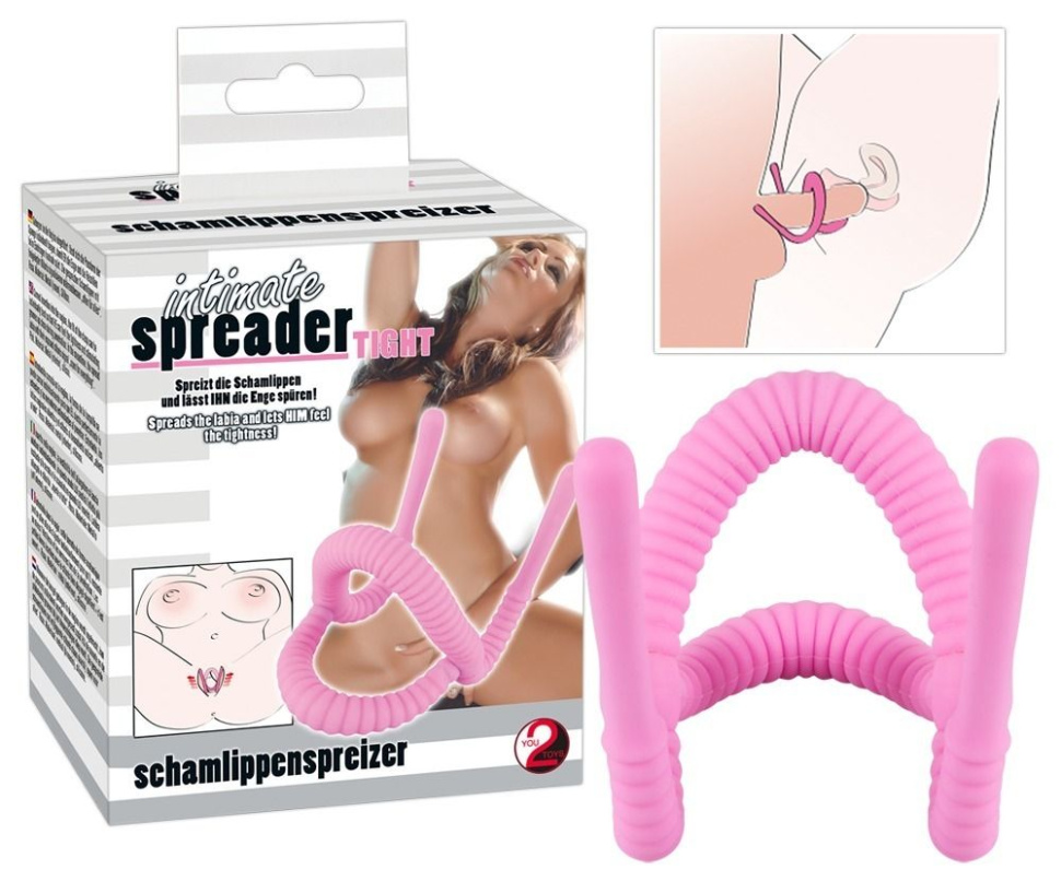 Расширитель половых губ с эффектом сужения вагины Intimate Spreader Tight купить в секс шопе