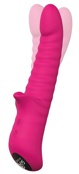 Розовый виброротатор HONEY BEAR - 16 см. купить в секс шопе
