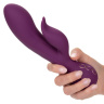 Фиолетовый вибратор-кролик Desire - 22,25 см. купить в секс шопе