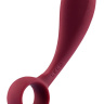 Бордовый стимулятор для мужчин Bob Bordeaux - 9,6 см. купить в секс шопе