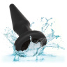 Черная анальная вибропробка с массажем бусинами Bionic Beaded Rimming Probe - 14,5 см. купить в секс шопе