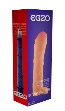 Удлиняющая насадка с подхватом LIGHTHOUSE - 23,5 см. купить в секс шопе