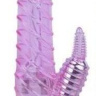 Розовый вибростимулятор-кролик Curve Seduction - 18,5 см. купить в секс шопе