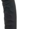 Силиконовый страпон на регулируемых ремешках Silicone Strap-On - 17 см. купить в секс шопе