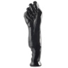 Черный фаллоимитатор-кулак Works Fist of Fury - 28 см. купить в секс шопе