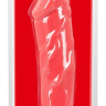Двусторонний красный фаллоимитатор - 24,1 см. купить в секс шопе