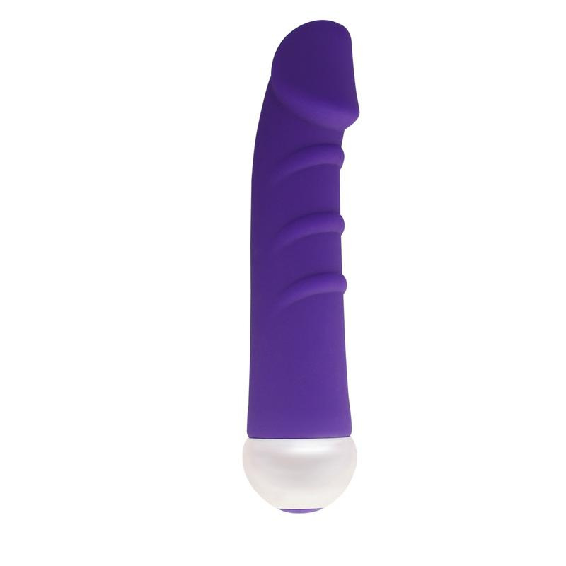Фиолетовый вибратор FASHION SUCCUBI - 14,5 см. купить в секс шопе