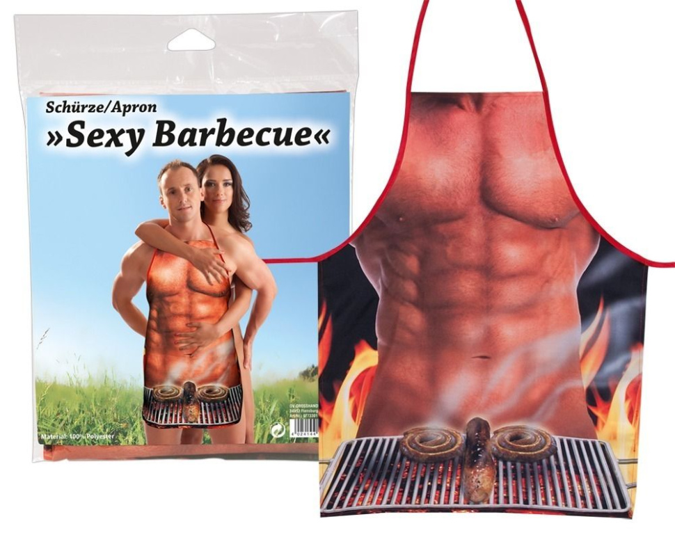 Мужской фартук Sexy Barbecue купить в секс шопе