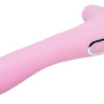 Розовый клиторальный вакуумный вибростимулятор Midnight Quiver - 18,6 см. купить в секс шопе